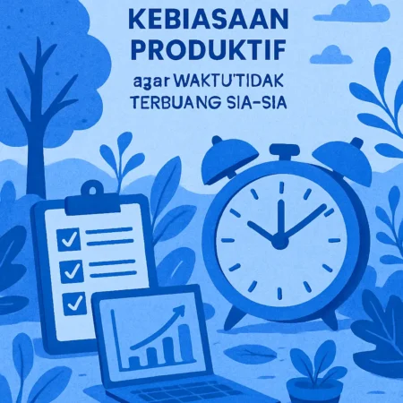 Membiasakan Kebiasaan Produktif agar Waktu Tidak Terbuang Sia-Sia